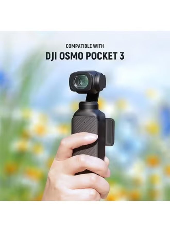 نيوير عدسة ماكرو NEEWER 2X لكاميرا Pocket 3، عدسة تصوير ماكرو مغناطيسية للتصوير عن قرب، 3 عناصر في 3 مجموعات، زجاج بصري عالي الدقة متعدد الطبقات، متوافقة مع DJI Osmo Pocket 3، لا تقم بتركيب فلاتر إضافية، LS-64 - Image 1