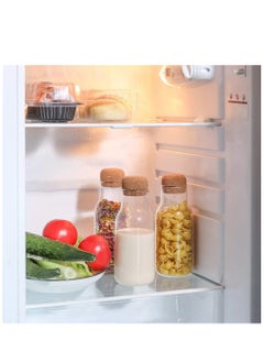 1Chase Borosilicate Glass Storage Jar with Cork Lid-Cork Stopper 750 ML (Pack of 3)  - Image 4