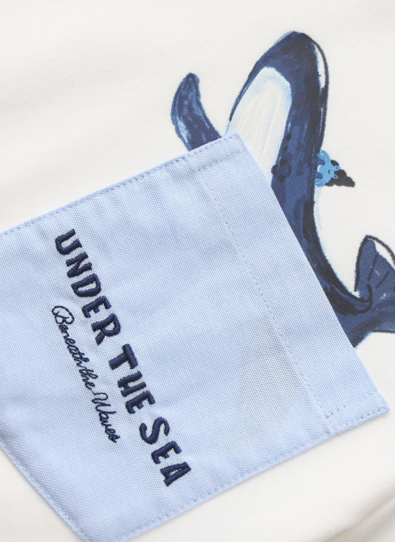 Balabala White Kids Boys Woven short sleeve suit for Men | Best Price UAE