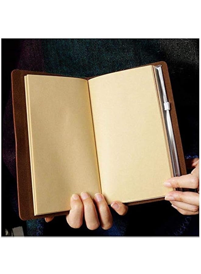 NIBEMINENT To My Daughter Leather Journal - 140 Page Keepsake Notebook Gift, Refillable Travel Journal Diary Sketch Book Writing Journal Graduation Back to School Gift for Daughter Christmas Birthday Gifts - Image 4