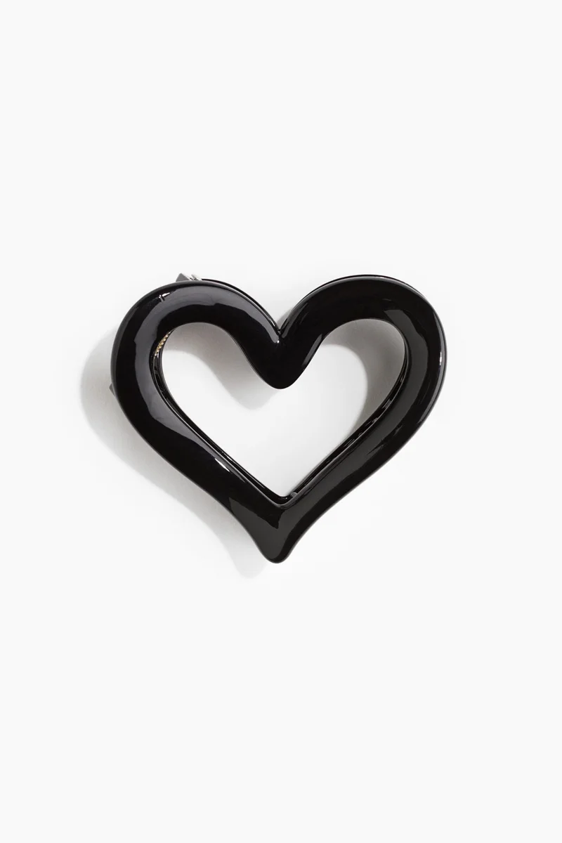 اتش اند ام مشبك للشعر بشكل قلب