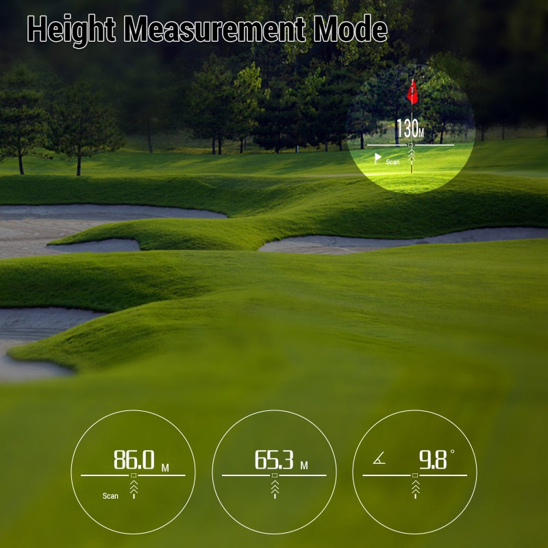 Golf Rangefinder Digital Hunting Measurement Monocular Telescope 600M / 800M / 1000M - Image 5