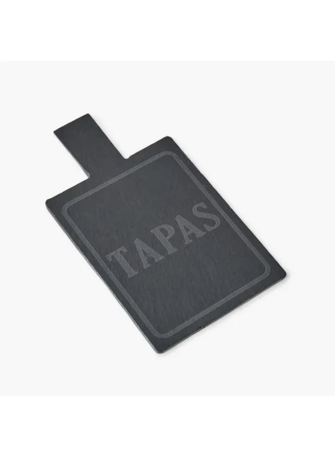 Home Box Eden Appetiser Serving Slate 19 X 11 X 0.4 Cm