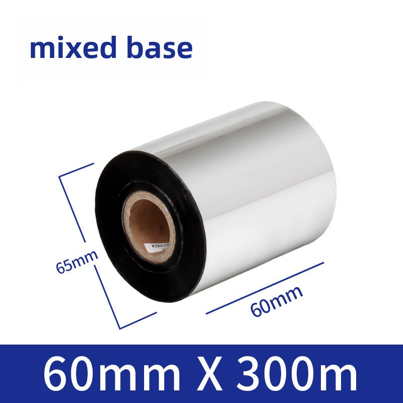 Generic Cherry Blossom Wax Resin Ribbon Custom Thermal Transfer 60*300m mixed base 