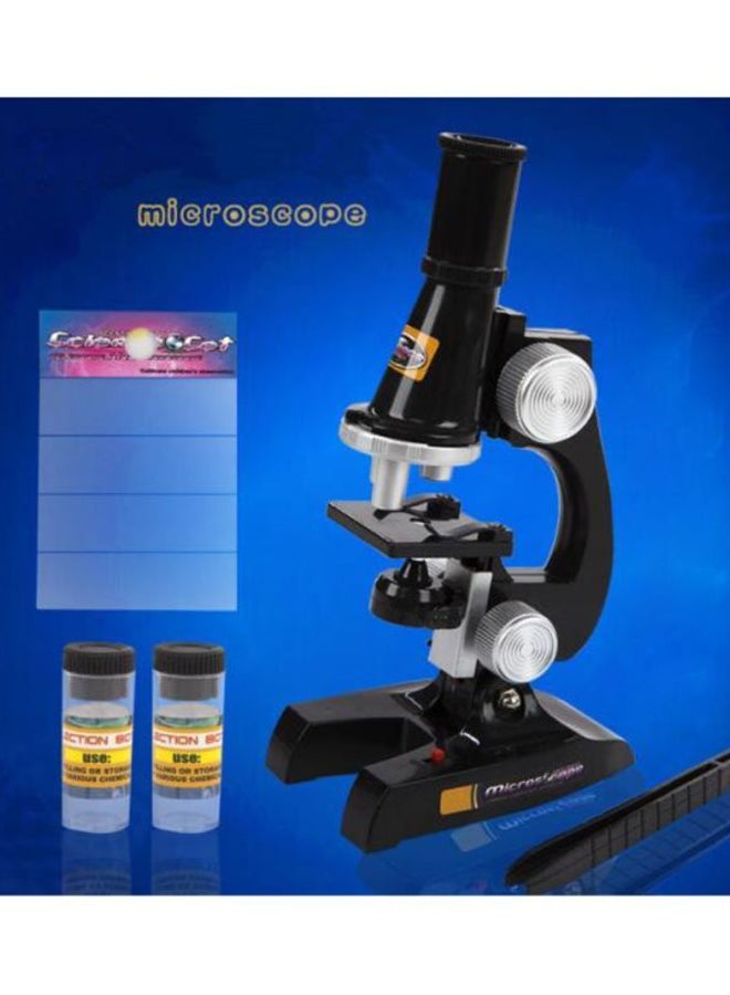 Portable Kids Beginner Microscope Toyset 24x19x9cm with Creative Safe Non-Toxic Material - Image 4