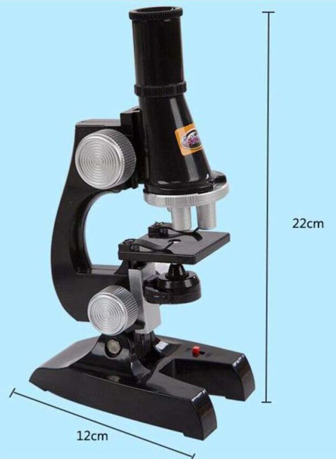 Portable Kids Beginner Microscope Toyset 24x19x9cm with Creative Safe Non-Toxic Material - Image 5