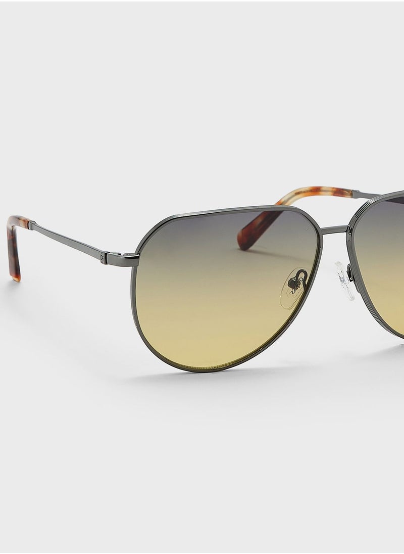 GUESS - Gradient Aviator Sunglasses - Image 1