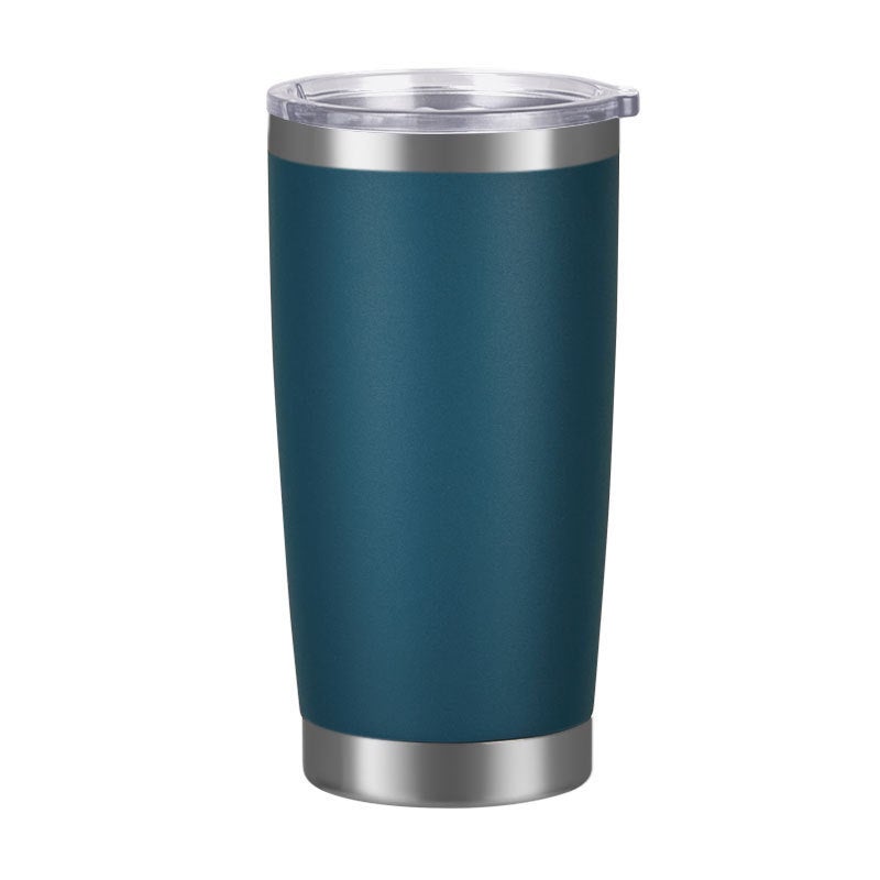 New 304 Stainless Steel Thermos Cup Ice Cup Spray Plastic 20Oz Car Cup Supply Export Engraving Logo - Image 3