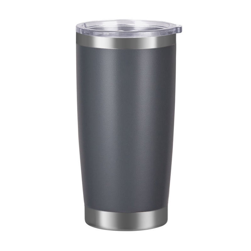 New 304 Stainless Steel Thermos Cup Ice Cup Spray Plastic 20Oz Car Cup Supply Export Engraving Logo - Image 4