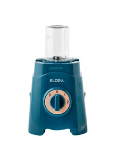 ELORA 3 In 1 Blender With 3 Speed Setting And Pulse Function- Smoothie Making And Juicing 300-350 Watts | Unbreakable Blender Jars With Stainless Steel Blades | EL-BL-3213 Dark Green  - Image 3