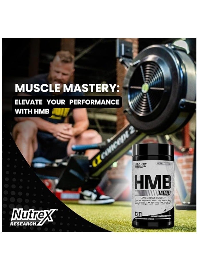Nutrex Research Hmb 1000 Mg- 120 Capsules