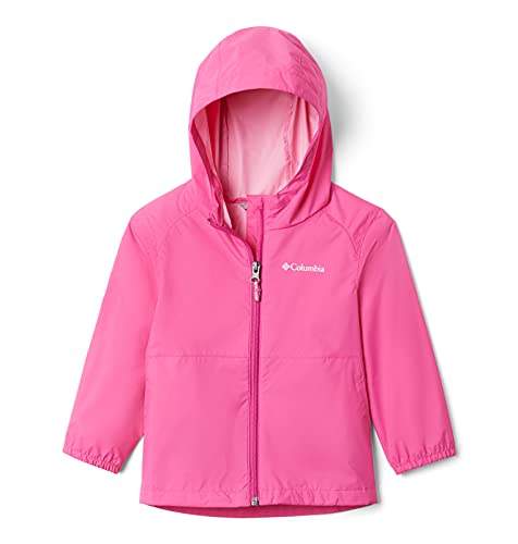 Columbia Youth Girls Switchback II Rain Jacket, Pink Ice, Medium - Image 4