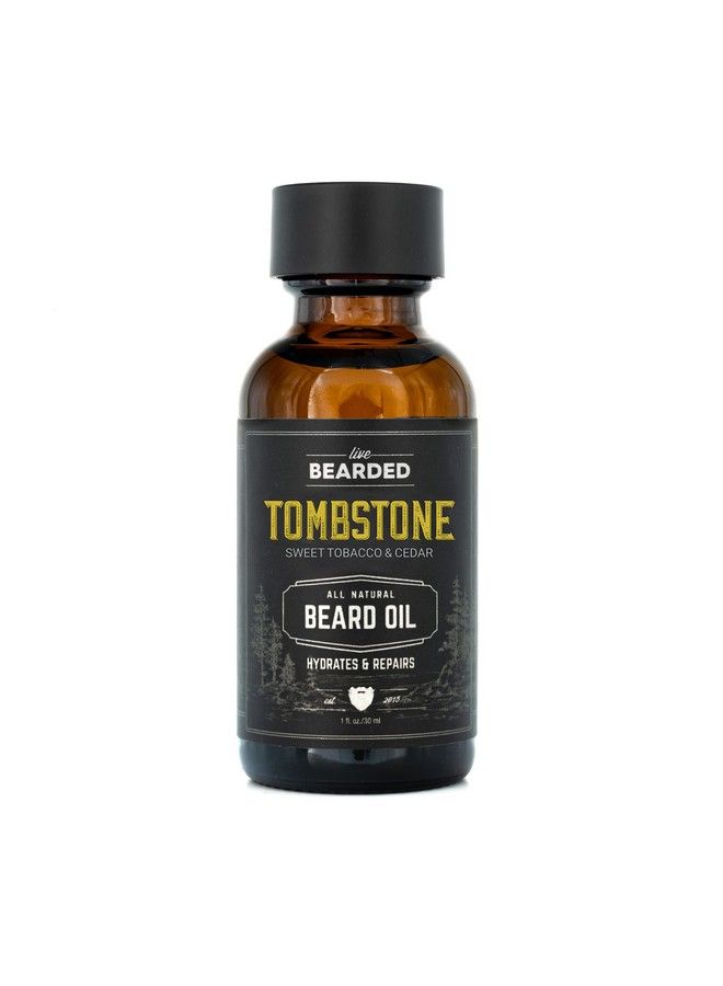 : Beard Oil Tombstone Premium Beard And Skin Care With Jojoba Oil 1 Fl. Oz. Beard Itch And Dry Skin Relief Handcrafted With Allnatural Ingredients Made In The Usa