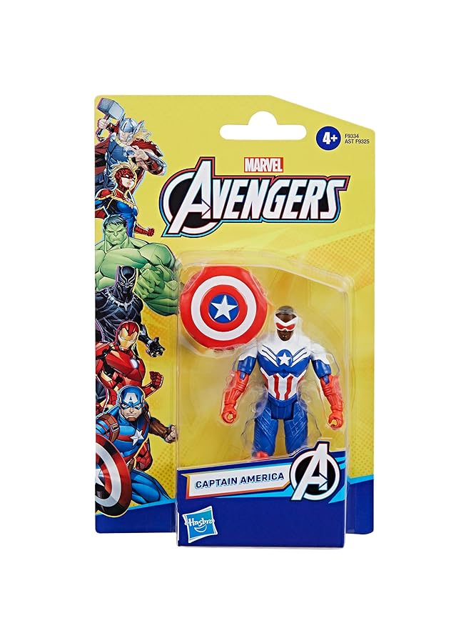 STAR WARS Epic Hero Series Captain America Action Figure 4 Inch Avengers Super Hero Toys For Kids Ages 4 And Up - Image 4