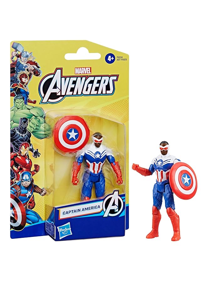 STAR WARS Epic Hero Series Captain America Action Figure 4 Inch Avengers Super Hero Toys For Kids Ages 4 And Up - Image 3