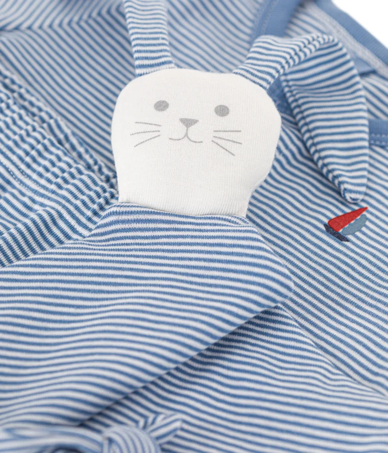 Petit Bateau Babies' three-piece set in cotton