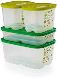 Tupperware Tupperware Fridgesmart Container 4 Pcs Set Newest Design  - Image 1