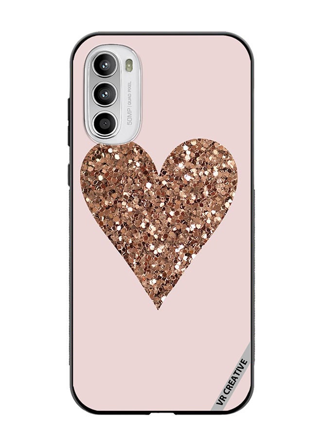 VR CREATIVE Protective Case Cover For Motorola Moto G82 Sparkling Love Design Multicolour - Image 1
