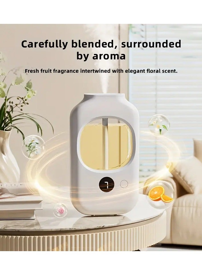 Intelligent Aroma Diffuser with Automatic Timed Spraying – USB Rechargeable Air Freshener for Office, Bedroom & Bathroom – Long-Lasting Fragrance | No Liquid Included  - Image 1