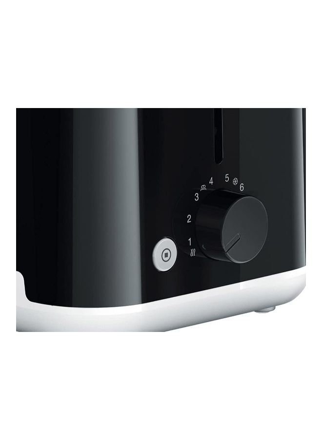 BRAUN Breakfast - Toaster 2 Slots, 8 Browning Settings, Bun Warmer 900 W HT 1010 BK Black - Image 3