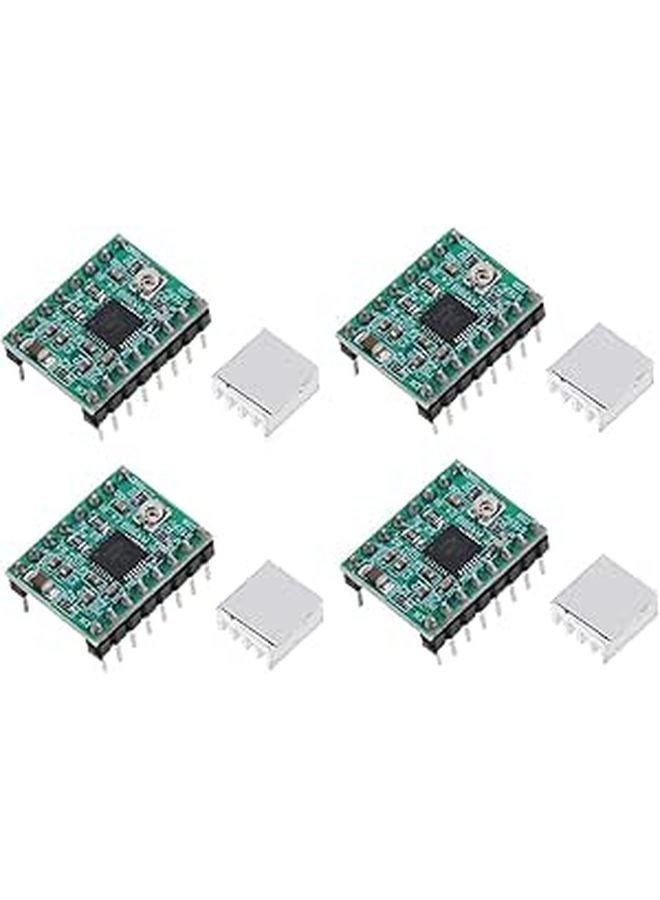 Stepper Motor Driver Module Silent Controller Board For 3D Printer CNC Machines 4pcs - Image 1