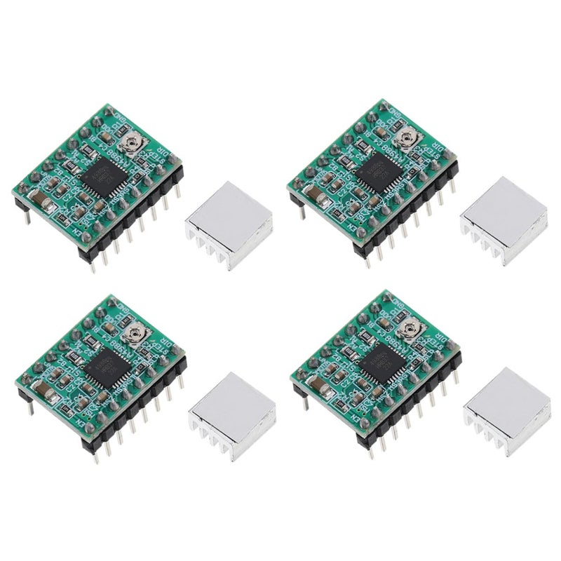 Stepper Motor Driver Module Silent Controller Board For 3D Printer CNC Machines 4pcs - Image 2