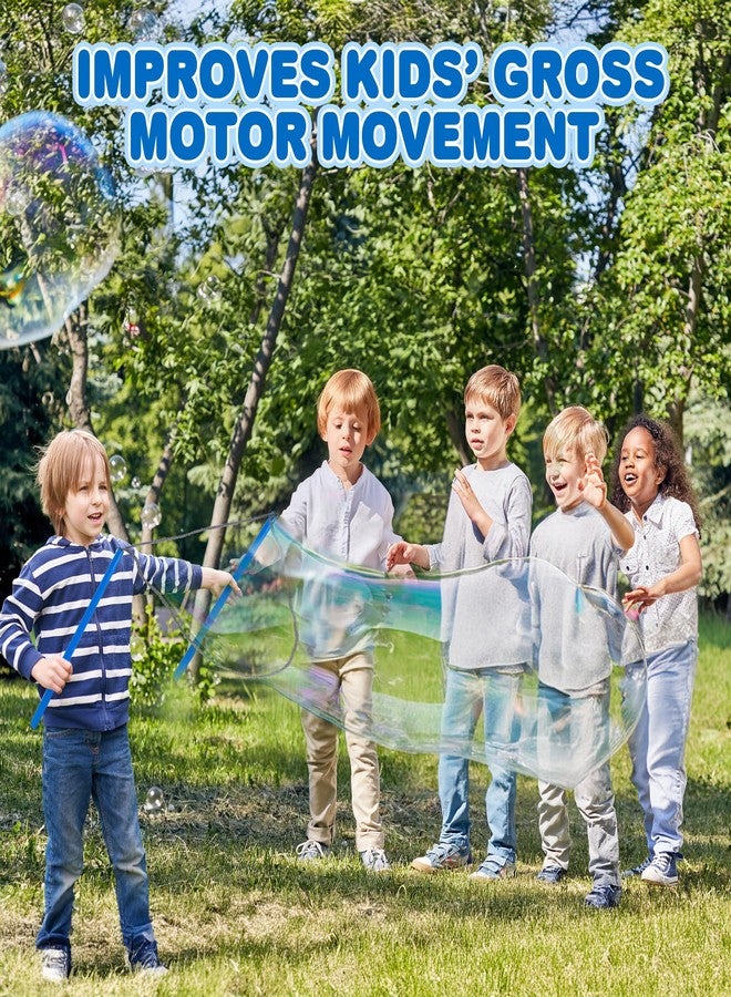 ArtCreativity طقم عصا الفقاعات العملاقة من آرت كرييتيفيتي مع حبل الفقاعات، محلول الفقاعات المركز، صينية قابلة للنفخ، ومضخة، حبل الفقاعات للفقاعات الكبيرة - ألعاب صنع الفقاعات العملاقة - أنشطة صيفية للأطفال - Image 4