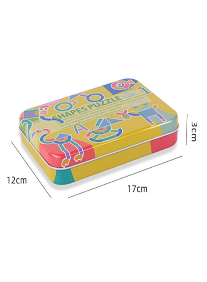 Shape Puzzle Animals Jigsaw, Puzzle Sorting  Stacking Games Educational Toys for Toddlers Kids Boys Girls Age Over 3 Years Old - Image 3