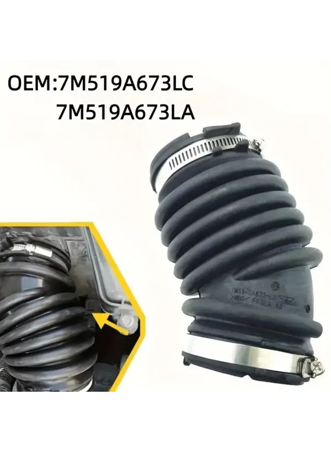ماسورة دخول فلتر الهواء لسيارة فوكس MK2 2005 2011 سي ماكس أسود 7M519A673LC 7M519A673LA - Image 1