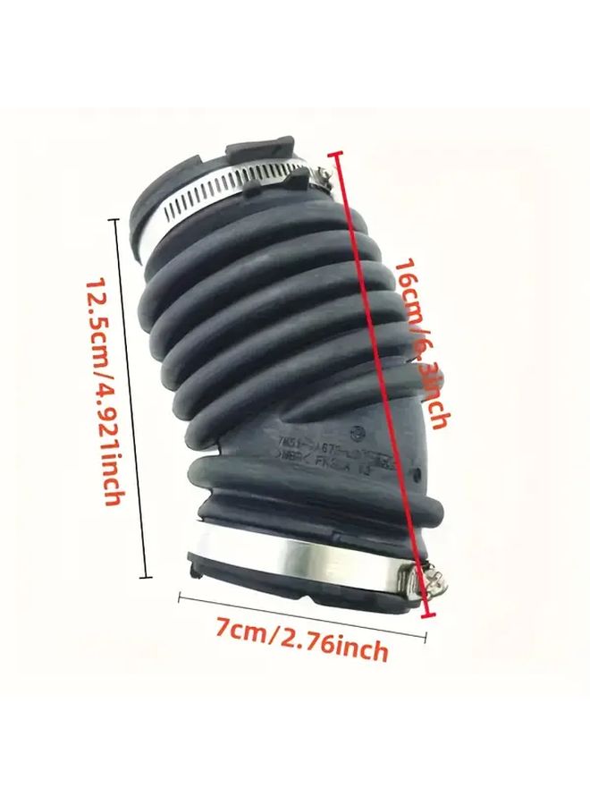ماسورة دخول فلتر الهواء لسيارة فوكس MK2 2005 2011 سي ماكس أسود 7M519A673LC 7M519A673LA - Image 2