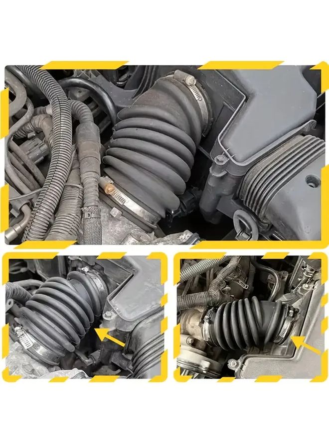 ماسورة دخول فلتر الهواء لسيارة فوكس MK2 2005 2011 سي ماكس أسود 7M519A673LC 7M519A673LA - Image 3