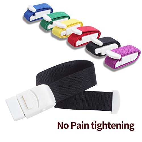 Ewinever 6-Pack Tourniquet Elastic First Aid Quick Release Medical Sport Emergency Buckle Band - Image 2