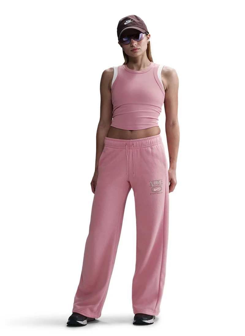 Nike Nsw Club Fleece Wide Sweatpants