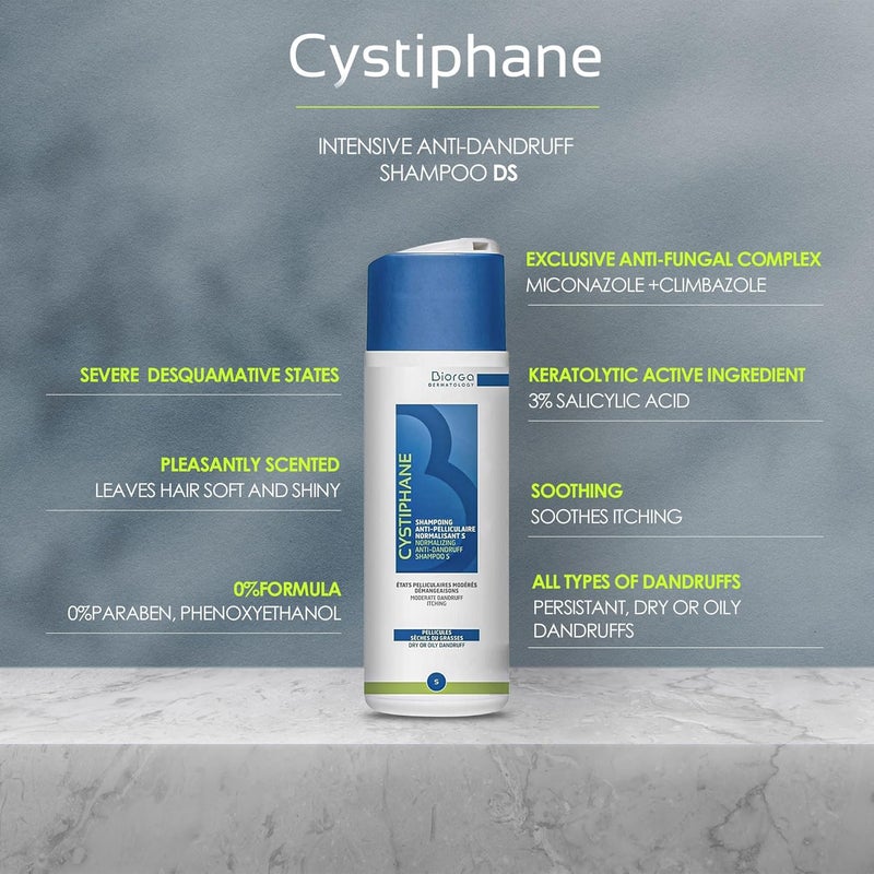 Cystiphane Ds Anti Dandruff Intensive Shampoo 200ml - Image 4