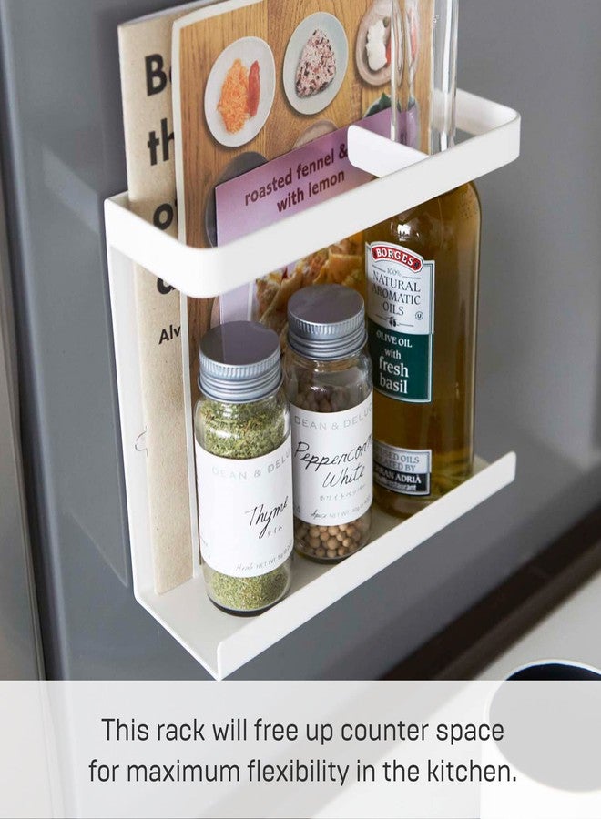 YAMAZAKI Home Plate Magnet Wrap Or Aluminim Foil Holder - Kitchen Storage, Magnetic Organizer - Steel - Image 5
