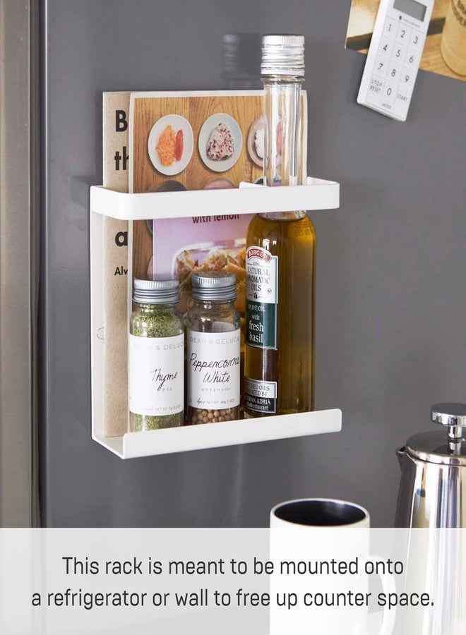 YAMAZAKI Home Plate Magnet Wrap Or Aluminim Foil Holder - Kitchen Storage, Magnetic Organizer - Steel - Image 3
