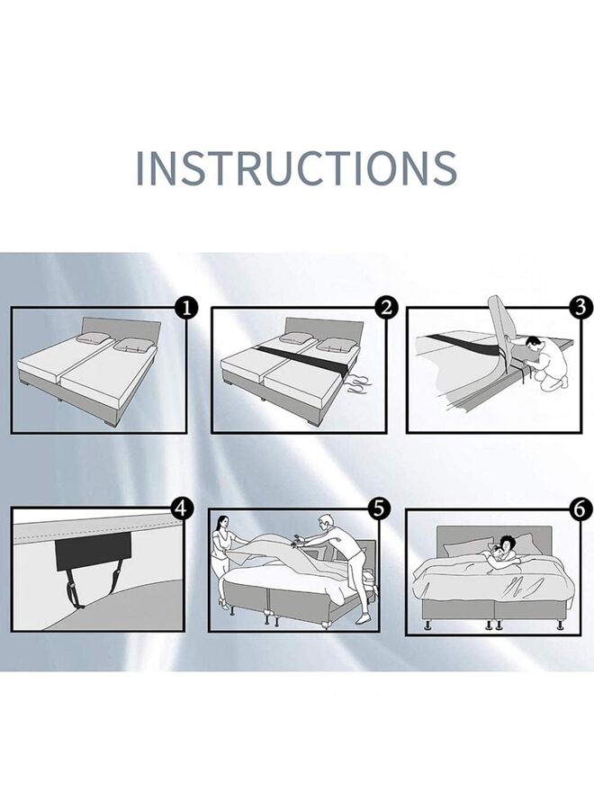 Premium Bed Bridge Twin to King Converter Kit, Split King Gap Filler for Adjustable Bed, Bed Bridge for Split King Adjustable - Twin Bed Connector to Make a King (Color : WHITE) - Image 5