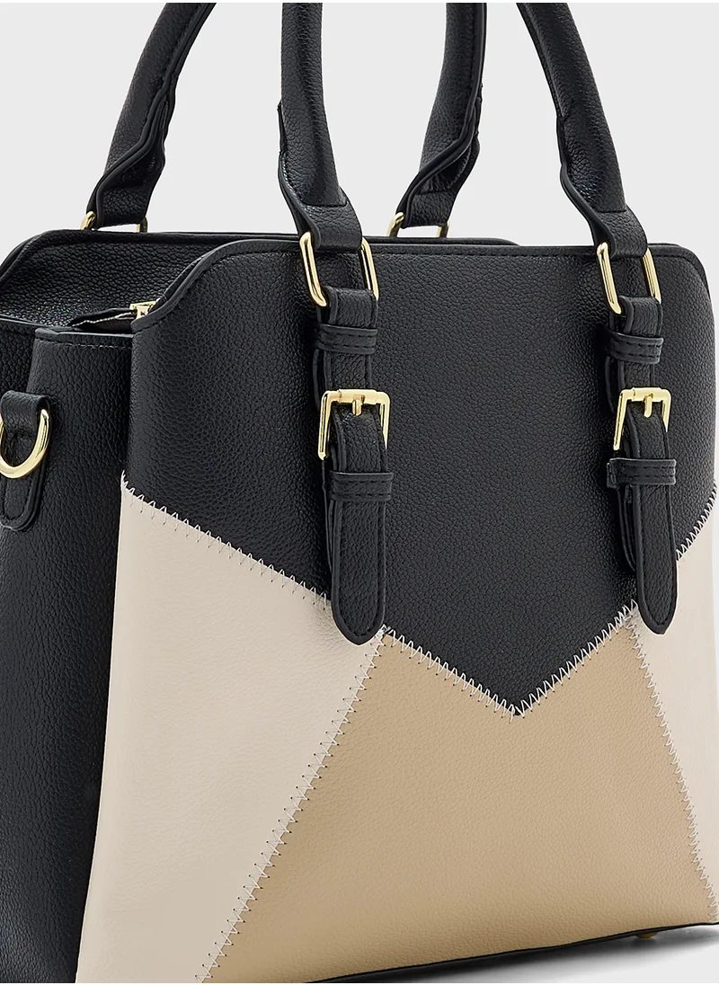 ELLA Color Block Satchel