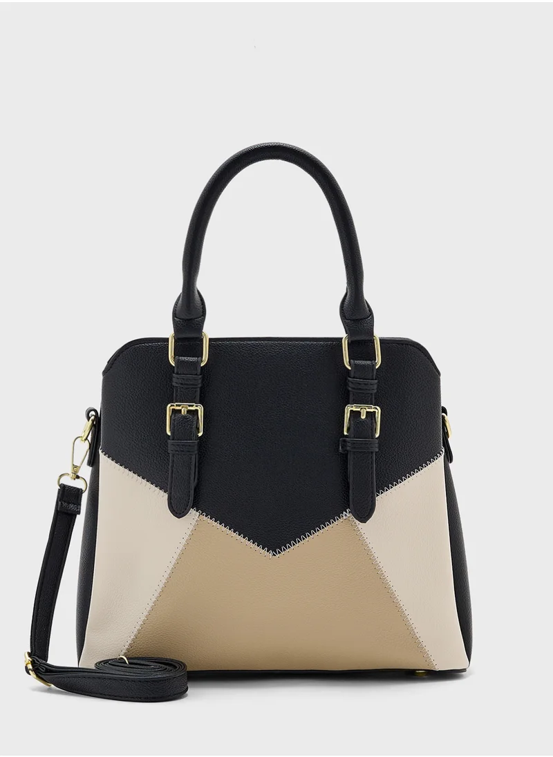 ELLA Color Block Satchel