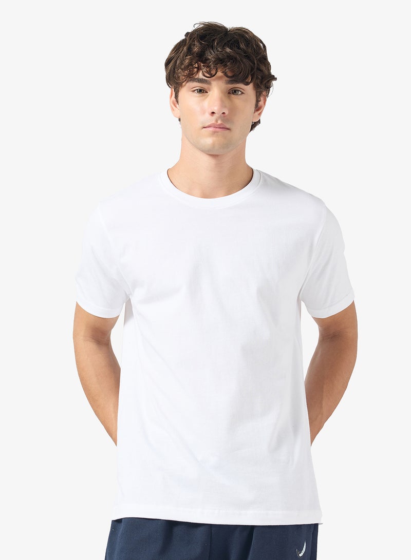 Seventy Five Basics Pack of 3 Round Neck T-Shirt - Image 3