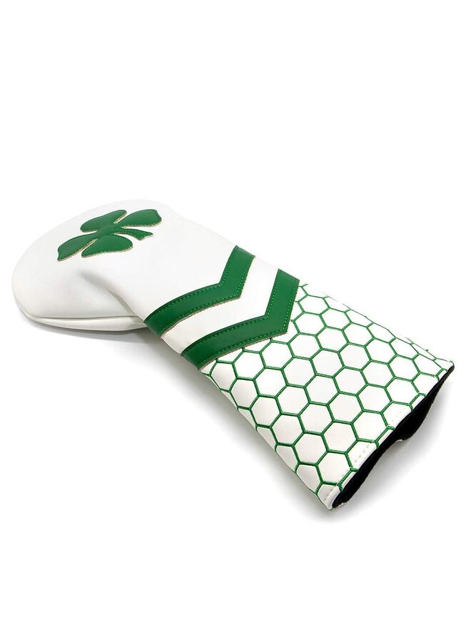 Generic Headcover Club Head Cover Protective - 3 Selections - Golf Driver Headcover Headcover Exchangeable, White Synthetic Leather fits for All Men Golfer (Size : FAIRWAY) - Image 4
