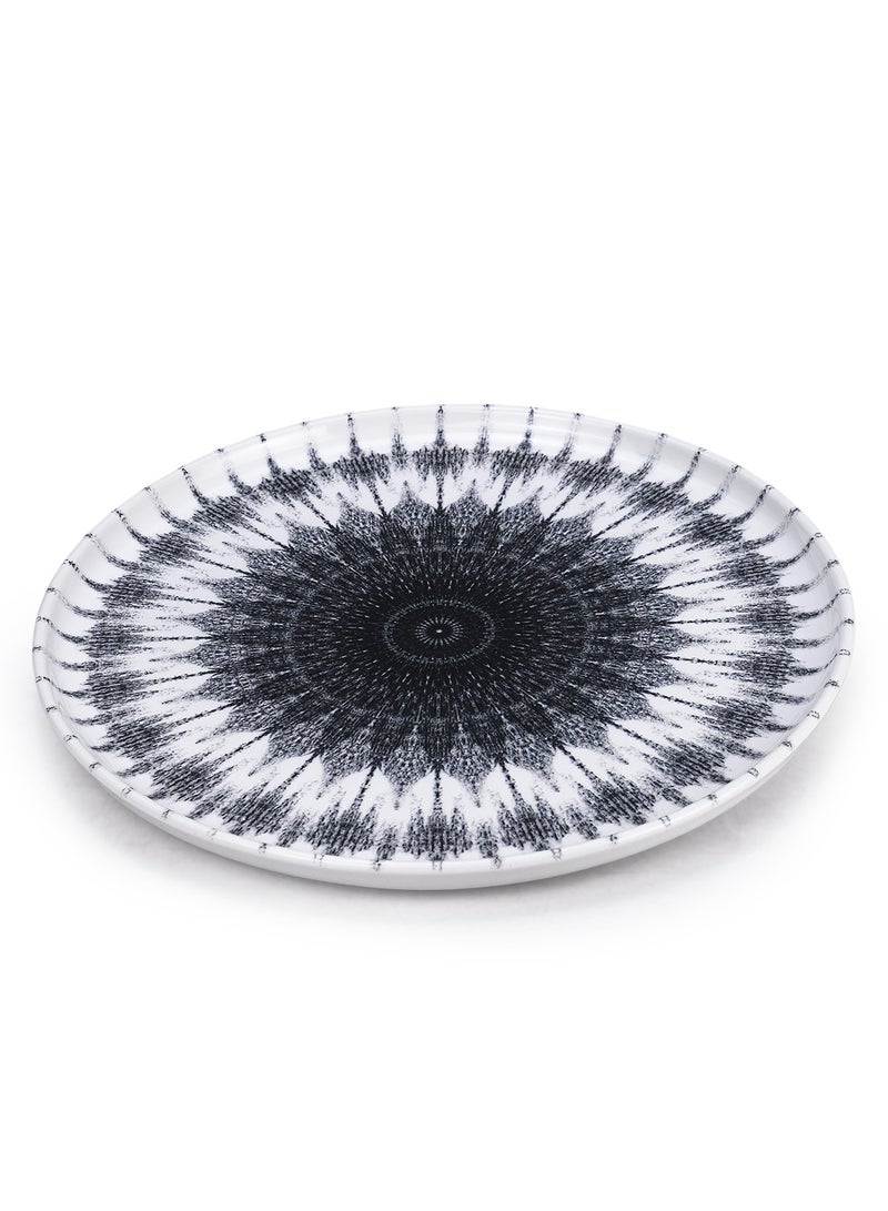 EDESSA Edessa 26.5cm Cosmo Ceramic Dinner Plate - Multicolor (Set of 4)  - Image 4