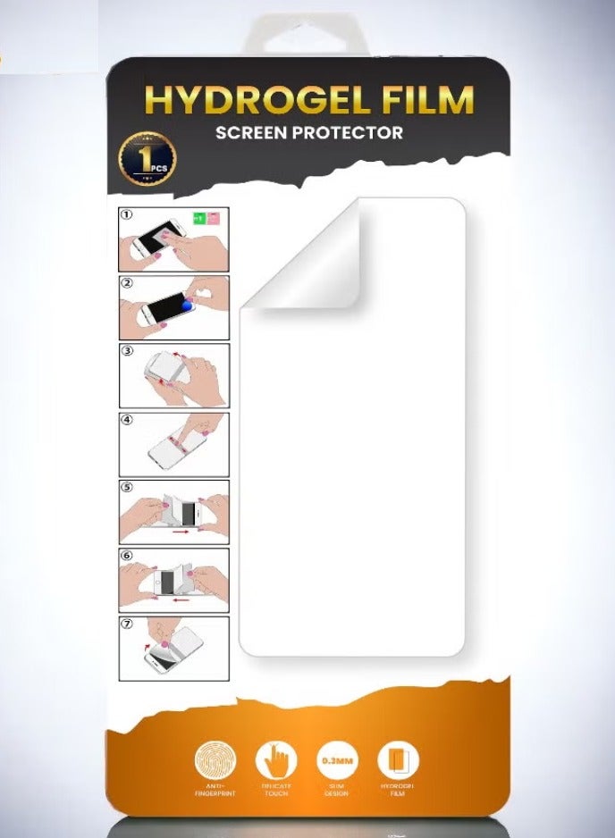 ELTRAZONE 8 Pro Hydrogel Film Screen Protector Clear - Ultra-Clear, Scratch-Resistant, Full Coverage, Self-Healing, Easy Bubble-Free Installation for Phones - Image 3