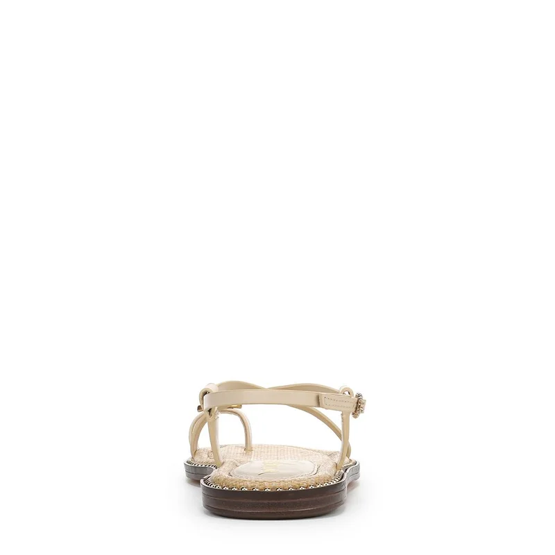Sam Edelman BEIGE Tenly Toe Strap Sandal for Women | Best Price UAE