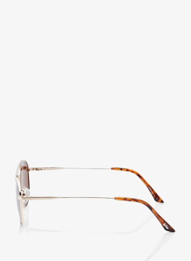 Lee Cooper  Polarized Sunglasses Gold Frame Brown Mirror Lens 54mm  - LC1204C01  | Best Price UAE
