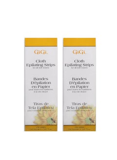 Igi Cloth Epilating Strips 100 Count Large 3 X 9 (Pack Of 2)