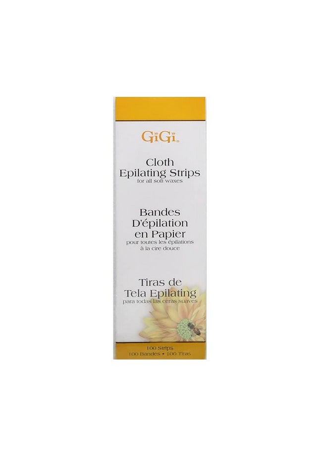 GiGi - Igi Cloth Epilating Strips 100 Count Large 3 X 9 (Pack Of 2) - Image 1