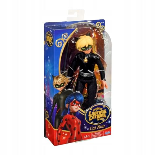 Miraculous Ladybug & Cat Noir Movie Exclusive 11" Cat Noir Action Doll - Image 1