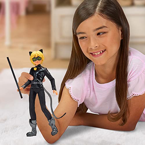 Miraculous Ladybug & Cat Noir Movie Exclusive 11" Cat Noir Action Doll - Image 2