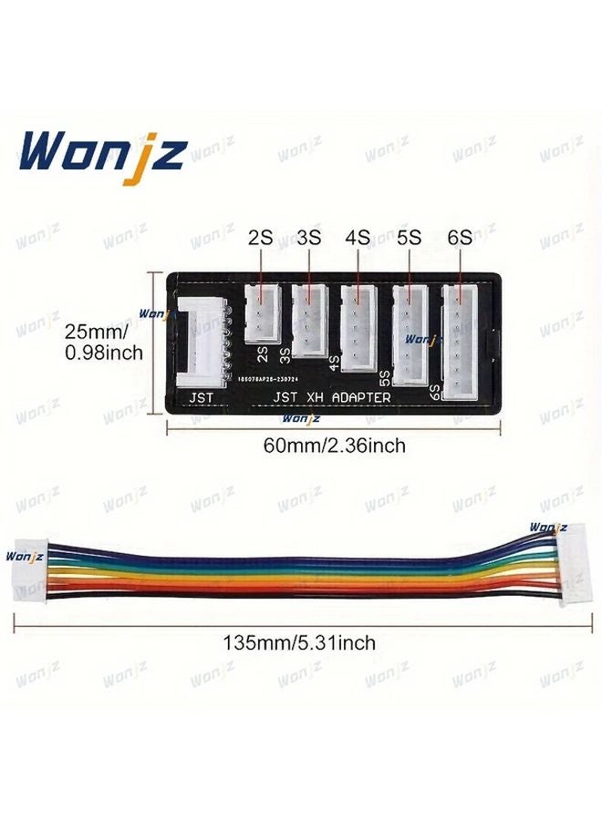 1pc RC JST XH 2 6S Lipo Battery Balance Extension Board Adapter For B6 Charger - Image 2
